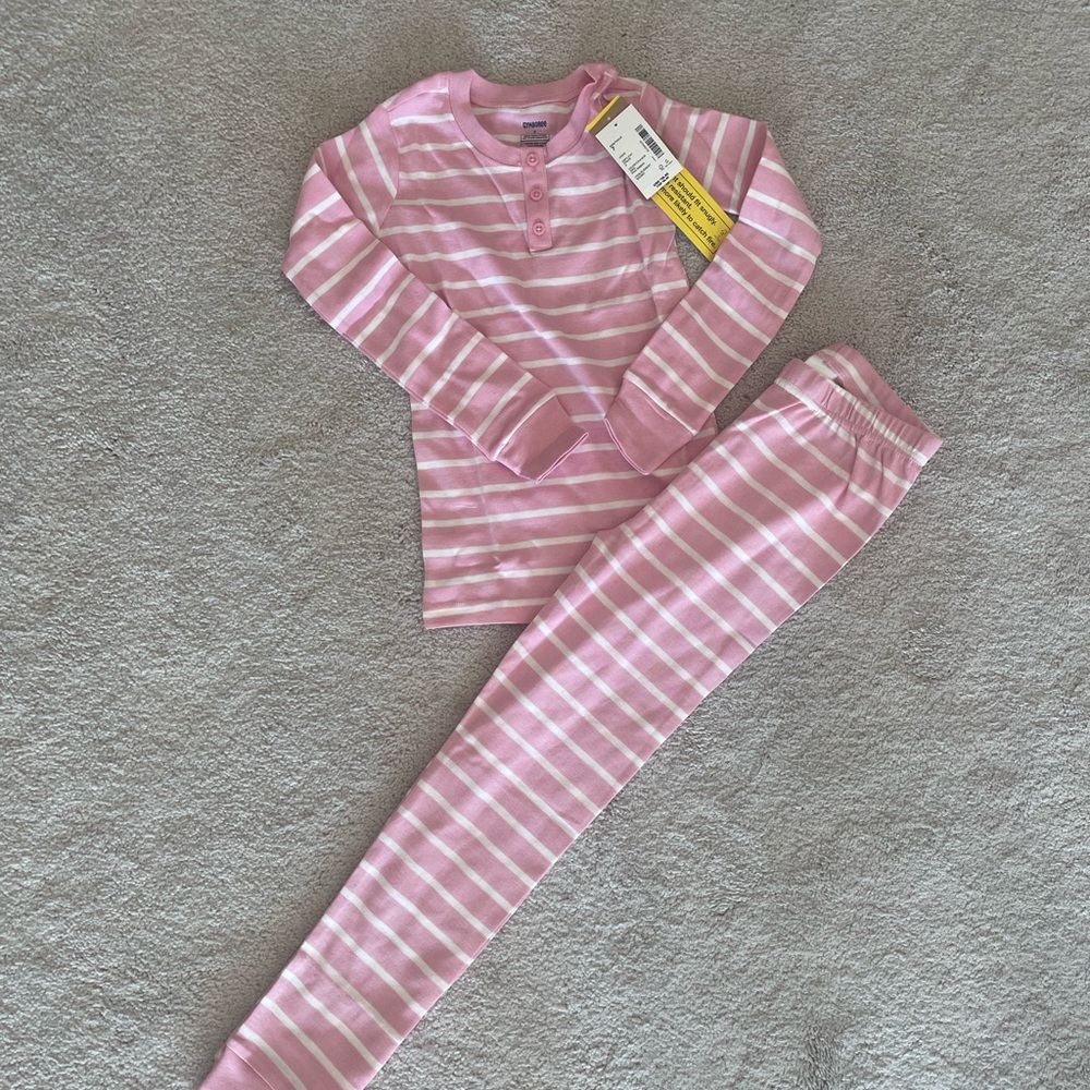 Gymboree Pink Striped Pajamas. New with tags